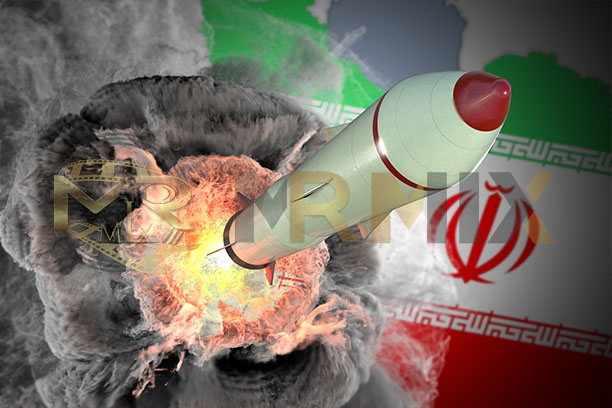 عکس پرتاب موشک از ایران تصویر رندر شده سه بعدی