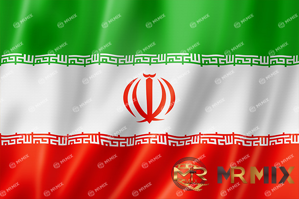 عکس استوک پرچم ایران رندر سه بعدی تکسچر ساتن