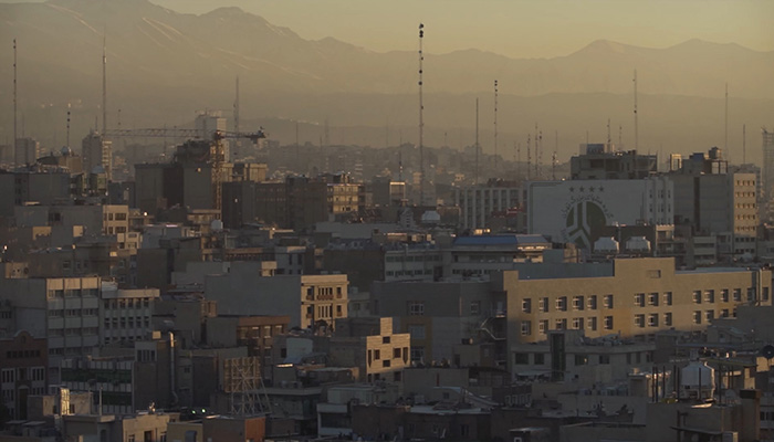 فوتیج منظره شهر تهران، پایتخت ایران