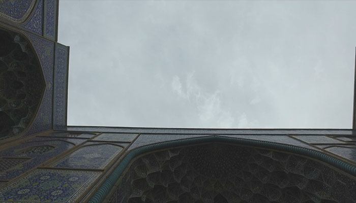 فوتیج ورودی مسجد شیخ لطف الله اصفهان ، ایران