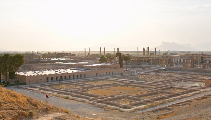 فوتیج تخت جمشید، پارسی باستان شیراز