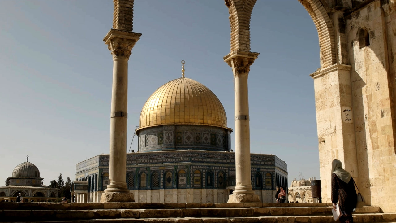 ویدیو فوتیج مسجد الاقصى