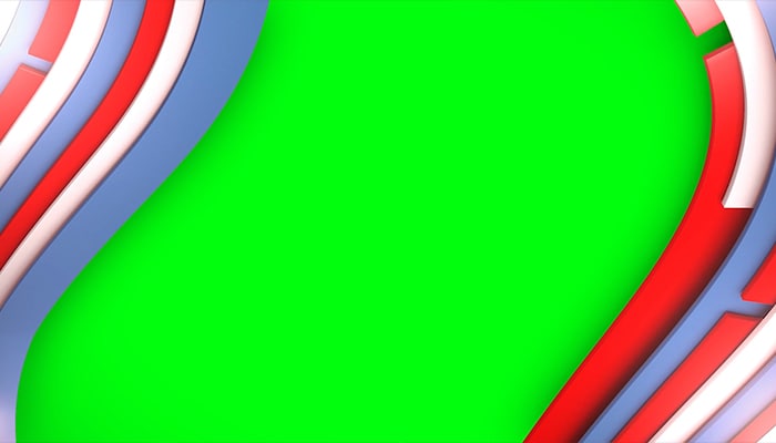 فوتیج پرده سبز اسلایدشو با منحنی