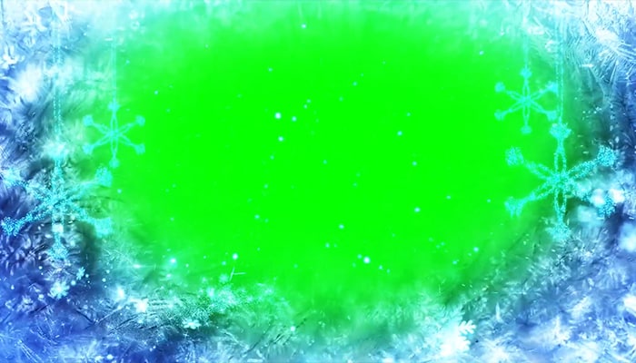 فوتیج پرده سبز کروماکی اسلایدشو زمستانی