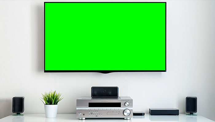 فوتیج پرده سبز تلوزیون جدید