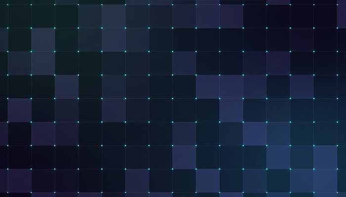 فوتیج بکگراند قاب های مربعی شکل آبی شبکه‌های دیجیتال