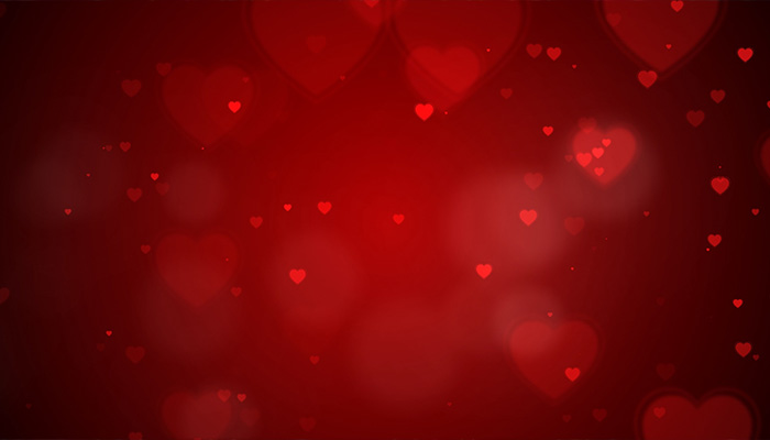  فوتیج بک گراند قلب قرمز برای روز ولنتاین ویدیوی تبریک عشق