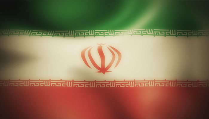 فوتیج آماده پرچم جمهوری اسلامی ایران