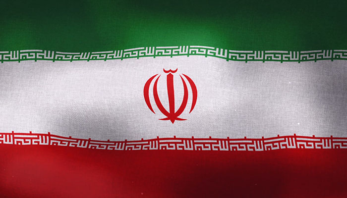 ویدیو فوتیج موشن گرافیک پرچم ایران