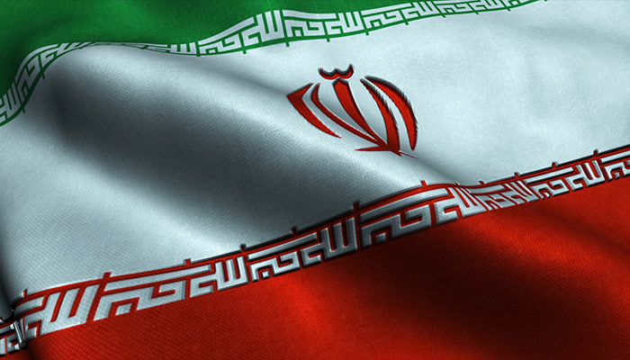 فوتیج پرچم ایران مخصوص بکگراند