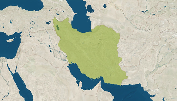 فوتیج موشن نقشه ایران سه حالت