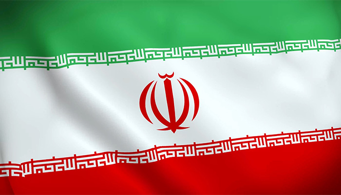 فوتیج پرچم متحرک ایران