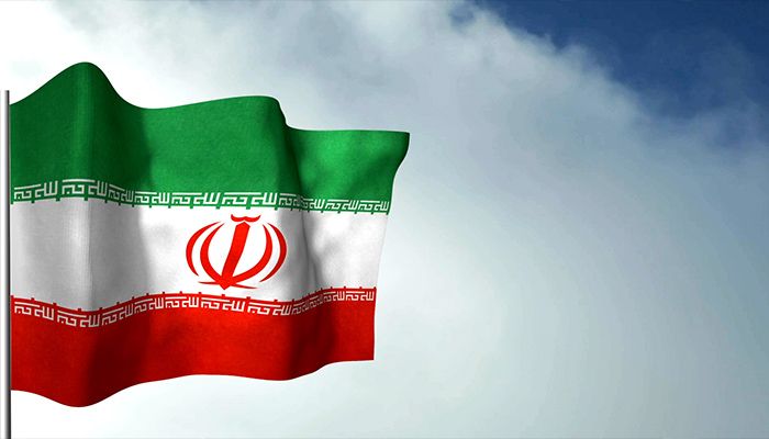 ویدیو فوتیج پرچم ایران