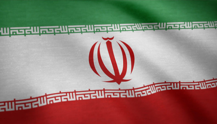 انیمیشن اهتزاز پرچم ایران. اهتزاز پرچم ایران بر روی باد